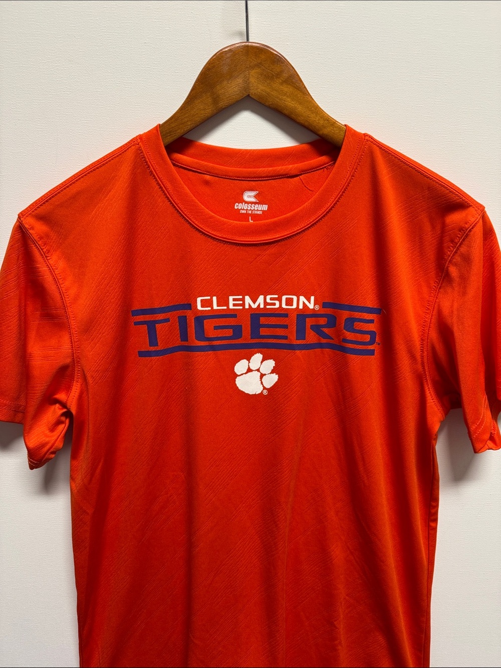 Boys Orange Clemson Tigers Graphic Tee